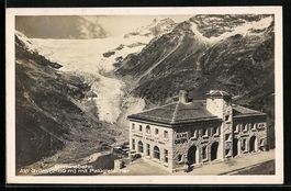 Alp Grüm, Bahnhof der Berninabahn mit P