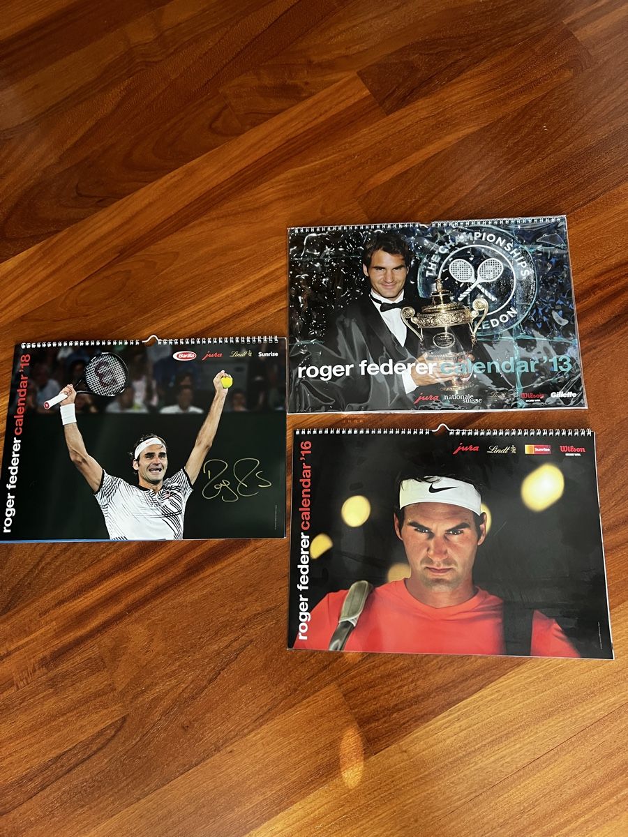 Calendari: Roger Federer Kalender – Usato da Kloten venduto da pae_wq5j