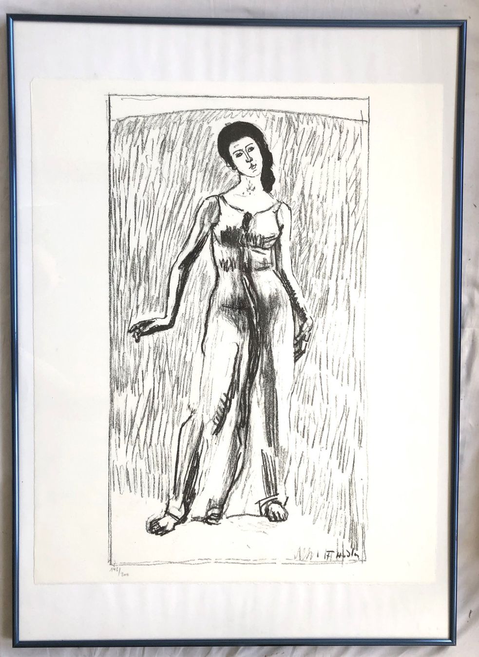 Grafiken & Lithographien: Ferdinand Hodler - Lithographie - "Blick i.d. Unendlichkeit" – Gebraucht aus Schaffhausen von durruti