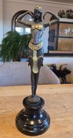 Art Déco Bronze Figur Scarab Dancer nach D.H. Chiparus