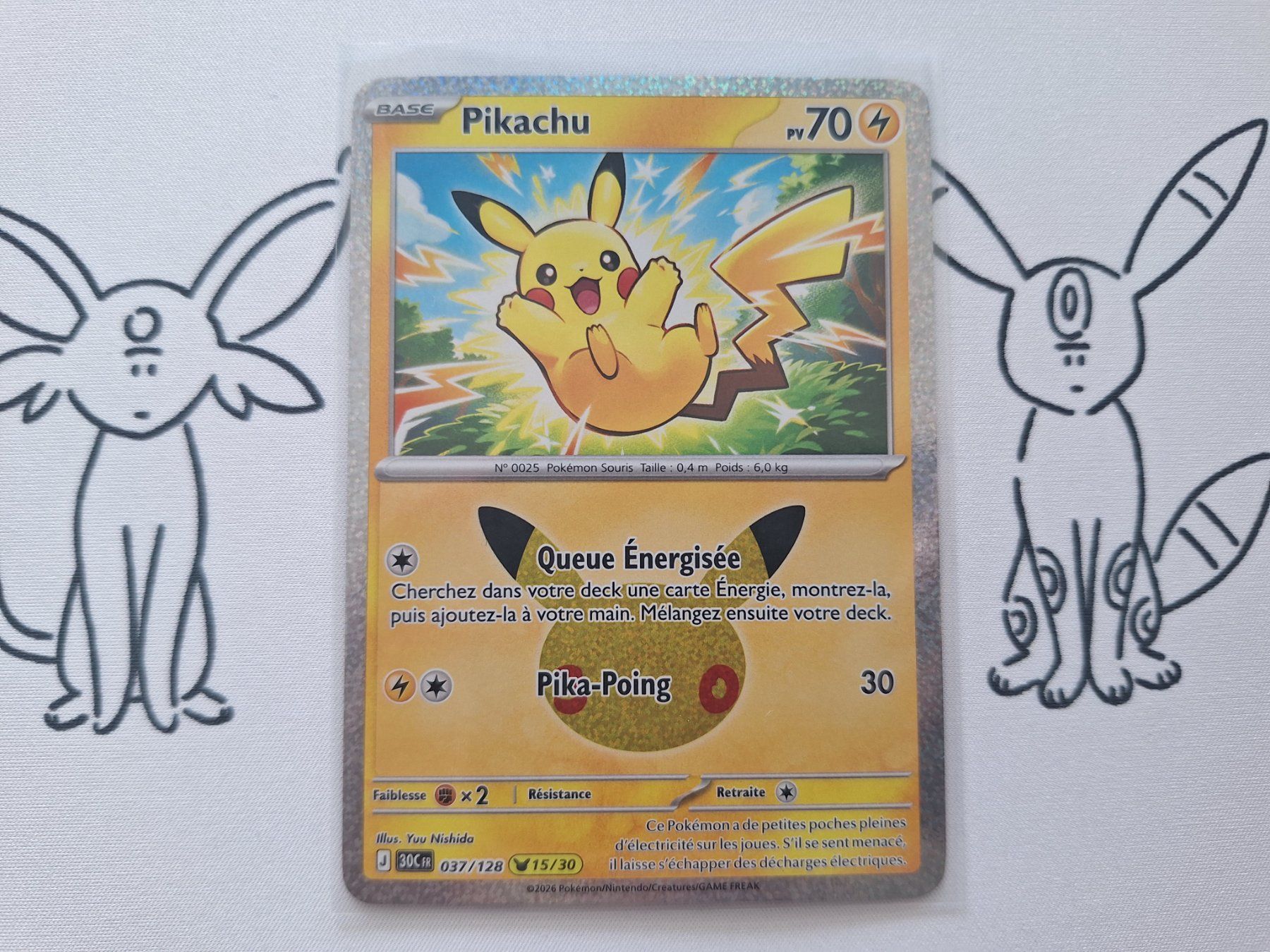 Pokémon Carte collezionabili: 4x Pikachu 30th Anniversay Collection FR – Usato da Spreitenbach venduto da misi.m 2