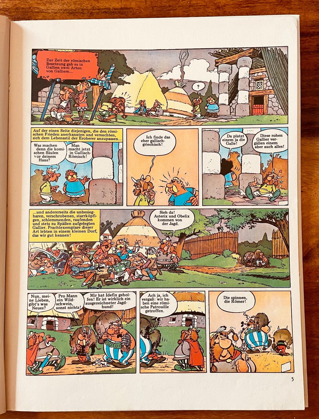 Comics: Asterix-Band IV - Der Kampf der Häuptlinge - 1971 – Gebraucht aus Lyss von Katai 5