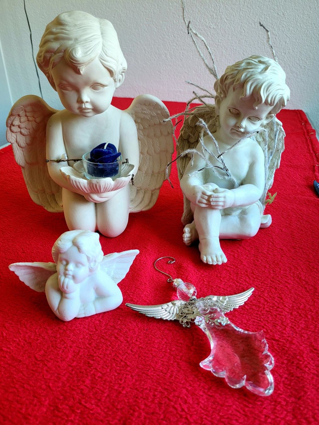 Statuette: 4 er Set Engel Figuren. – Nuovo (secondo la descrizione) da Hagendorn venduto da hagendorna 6