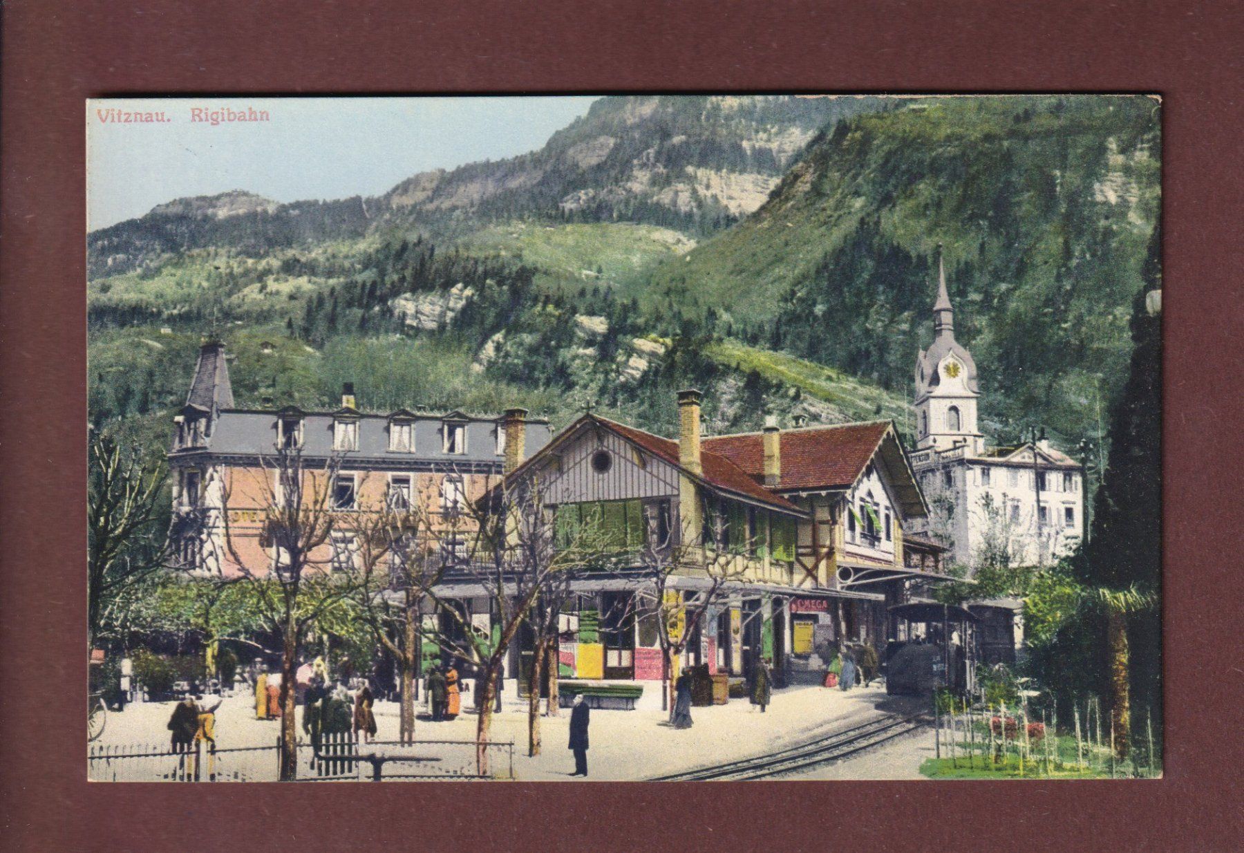 Ansichtskarten: VITZNAU - Rigibahn – Gebraucht aus Pully von nicecards-shop