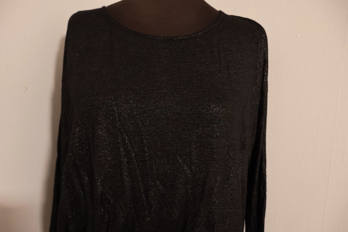 Camicette: Schwarzer Glitzer Bluse festlich und warm, Grösse L – Nuovo (secondo la descrizione) da Bösingen venduto da ash_jnn8 2