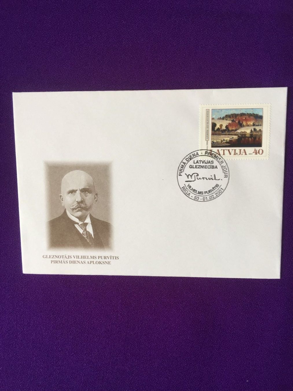 Alle Briefmarken: Briefmarken von Lettland – Gebraucht aus Zürich von Linthi1 8