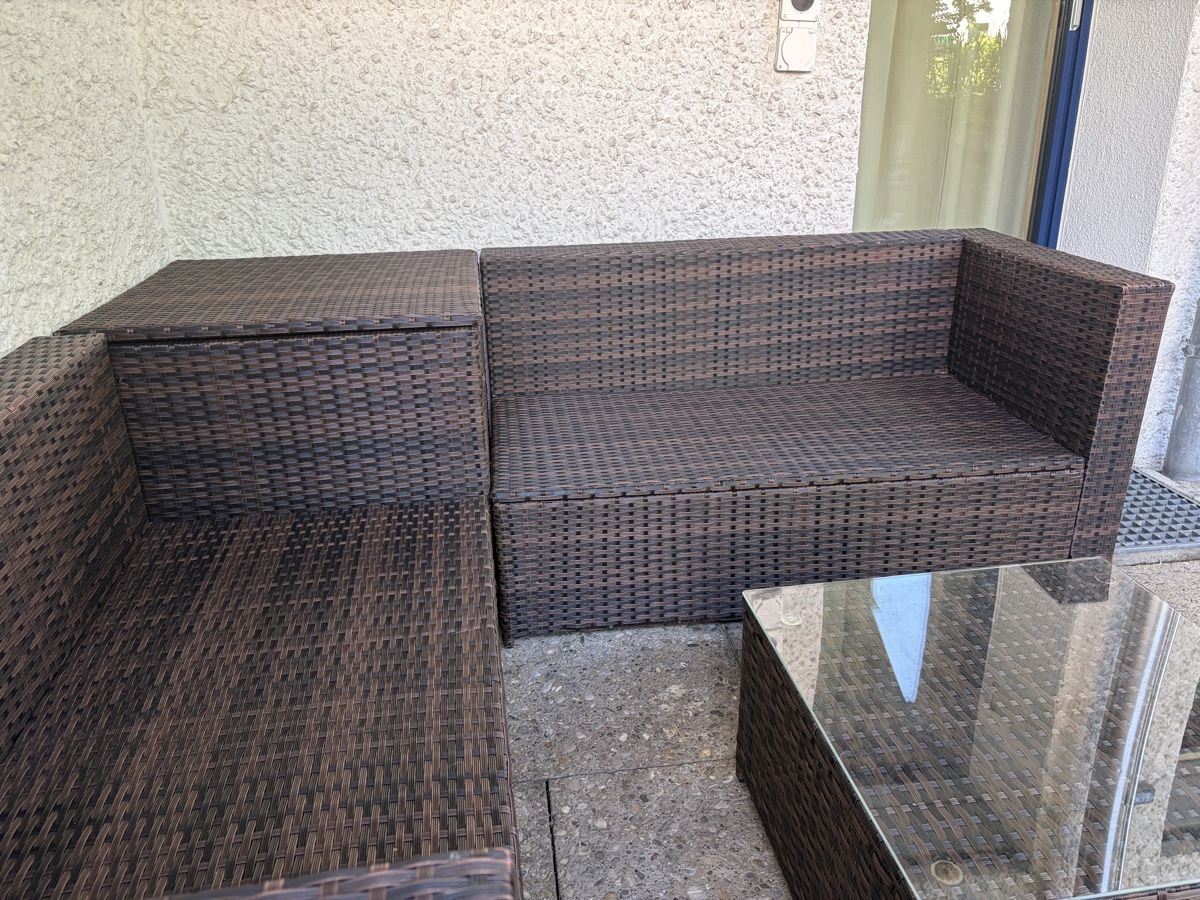 Divani: Gartenlounge, San Marino, rattan – Usato da Dübendorf venduto da RTZ8600 1