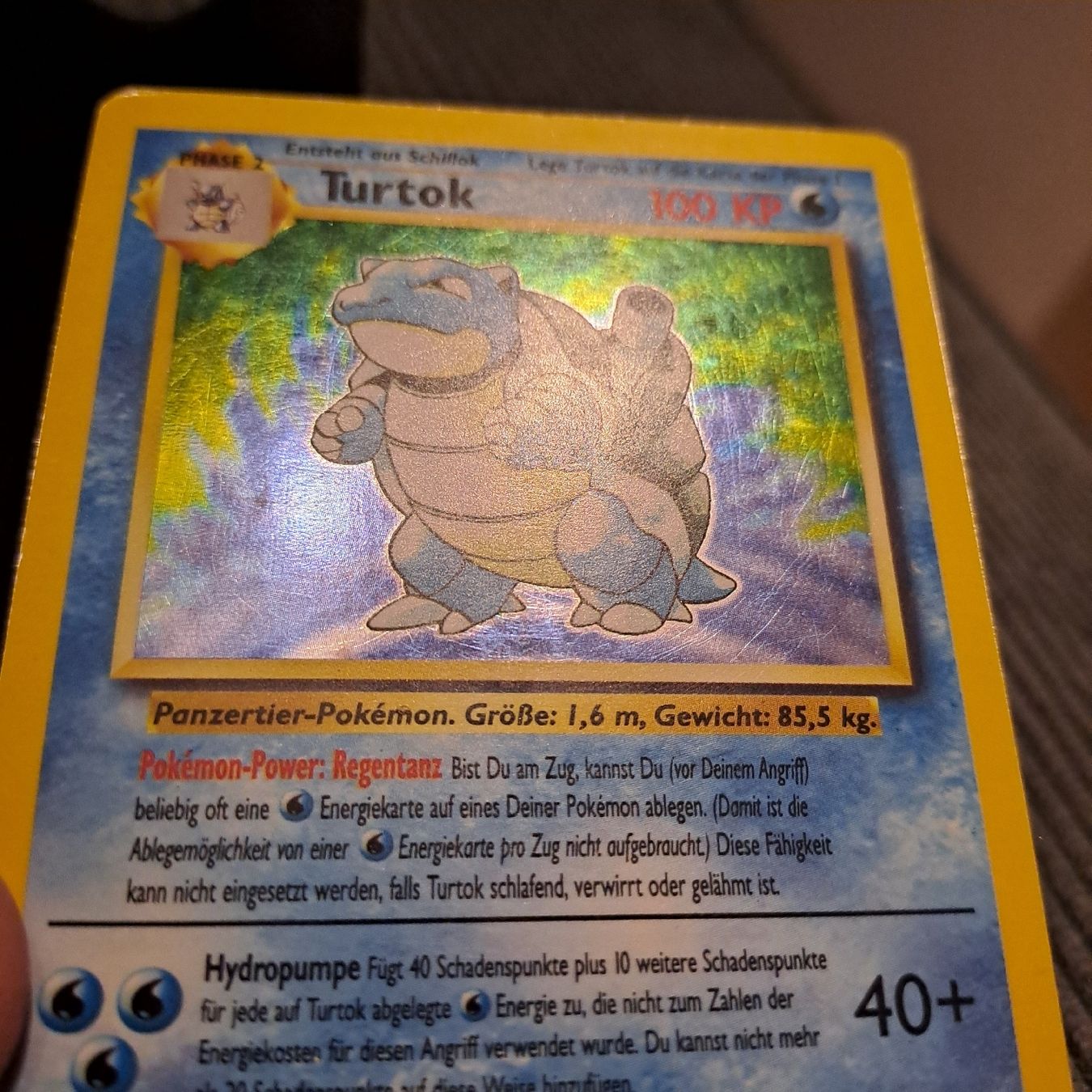 Pokémon Cartes à collectionner: Turtok Holo, Base Set 2/102 – D'occasion à Düdingen par Ruge91 3