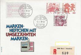 FDC - coutumes - carnet de timbres - 05.01.79