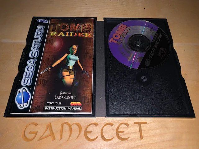 Sega Giochi: Tomb Raider Sega Saturn 1st Release – Usato da Steinach venduto da Gamecet 1