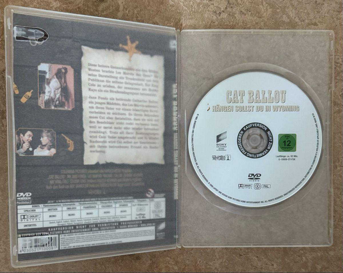 Tutti i DVDs: CAT BALLOU  – Nuovo (secondo la descrizione) da Dietikon venduto da AndreaSch01 1