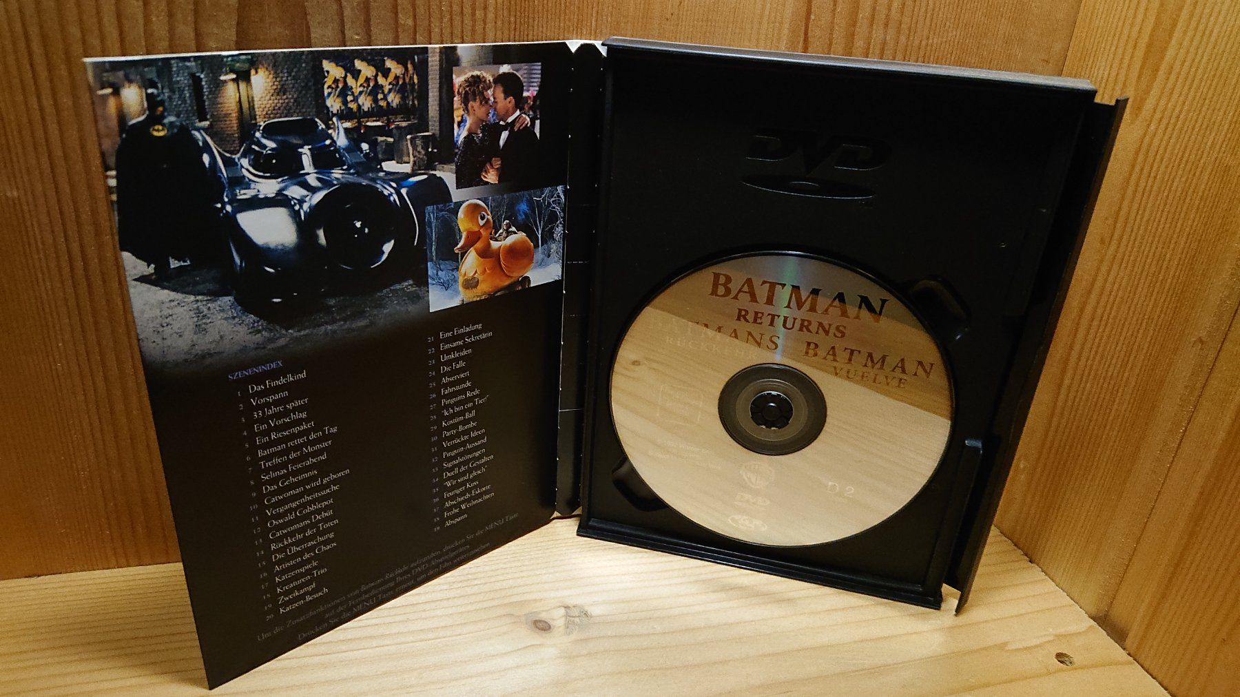Tutti i DVDs: BATMANS RÜCKKEHR DVD mit Michael Keaton – Usato da Wilderswil venduto da Exebub 2