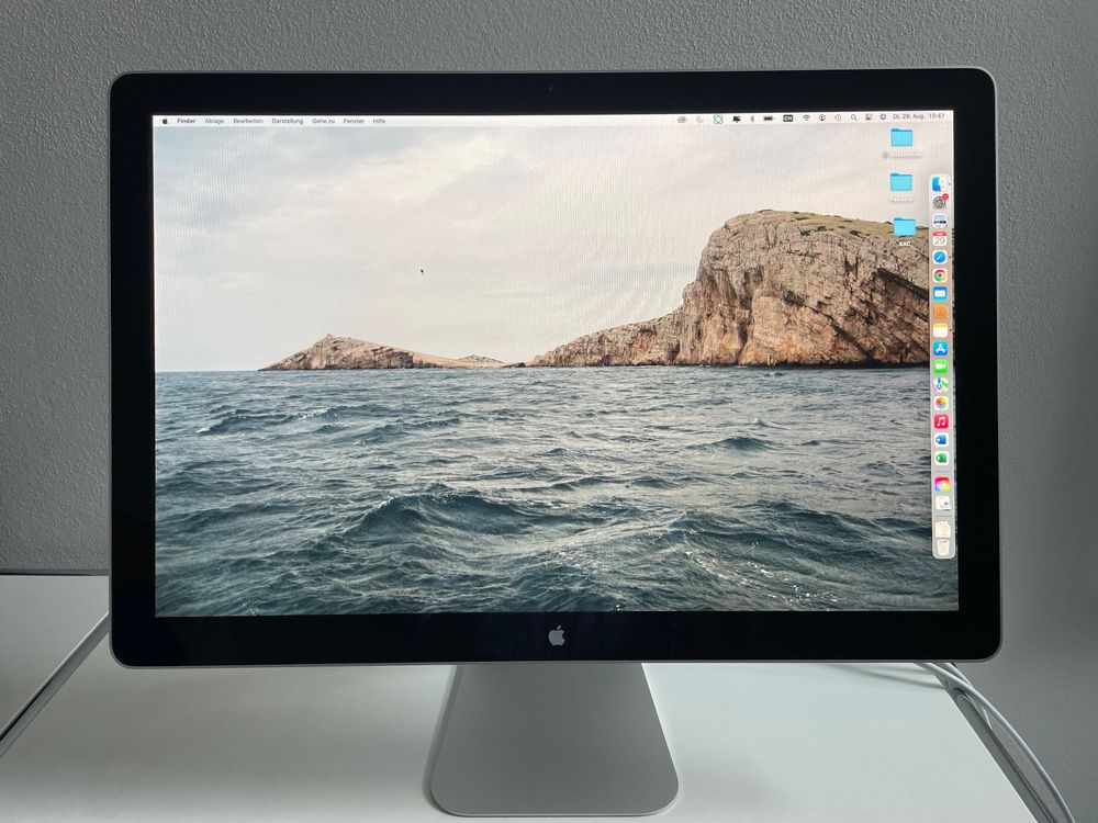 Apple Cinema Display 24 Zoll Mit USB C Adapter | Kaufen Auf Ricardo