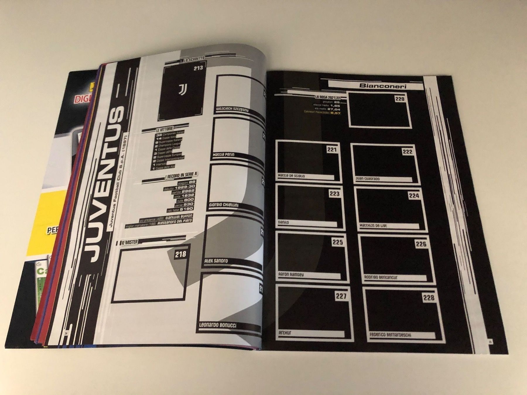Panini Album: Panini Leeralbum Calciatori 2021/2022 – Usato da Hergiswil LU venduto da FcMalkov 4