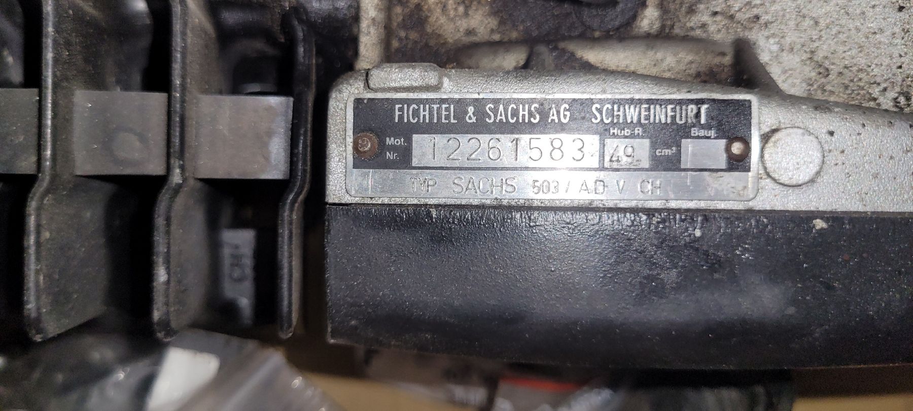 Sachs Ciclomotori: Sachs 503 ADV Breitwand Motor – Difettoso da Emmenbrücke venduto da ReadySI 1