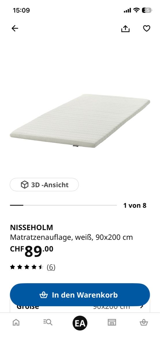 Divani: Kivik Bettsofa/Canapé lit – Nuovo (secondo la descrizione) da Bern venduto da pau_dm7p 4