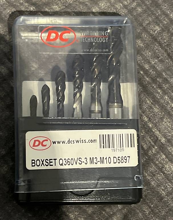Tutti gli attrezzi: Dc swiss gewindebohrer – Usato da Affeltrangen venduto da tom_d5yl