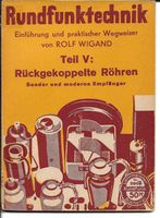 Rundfunktechnik Teil 5  - 1942  Lehrmeister-Bücherei