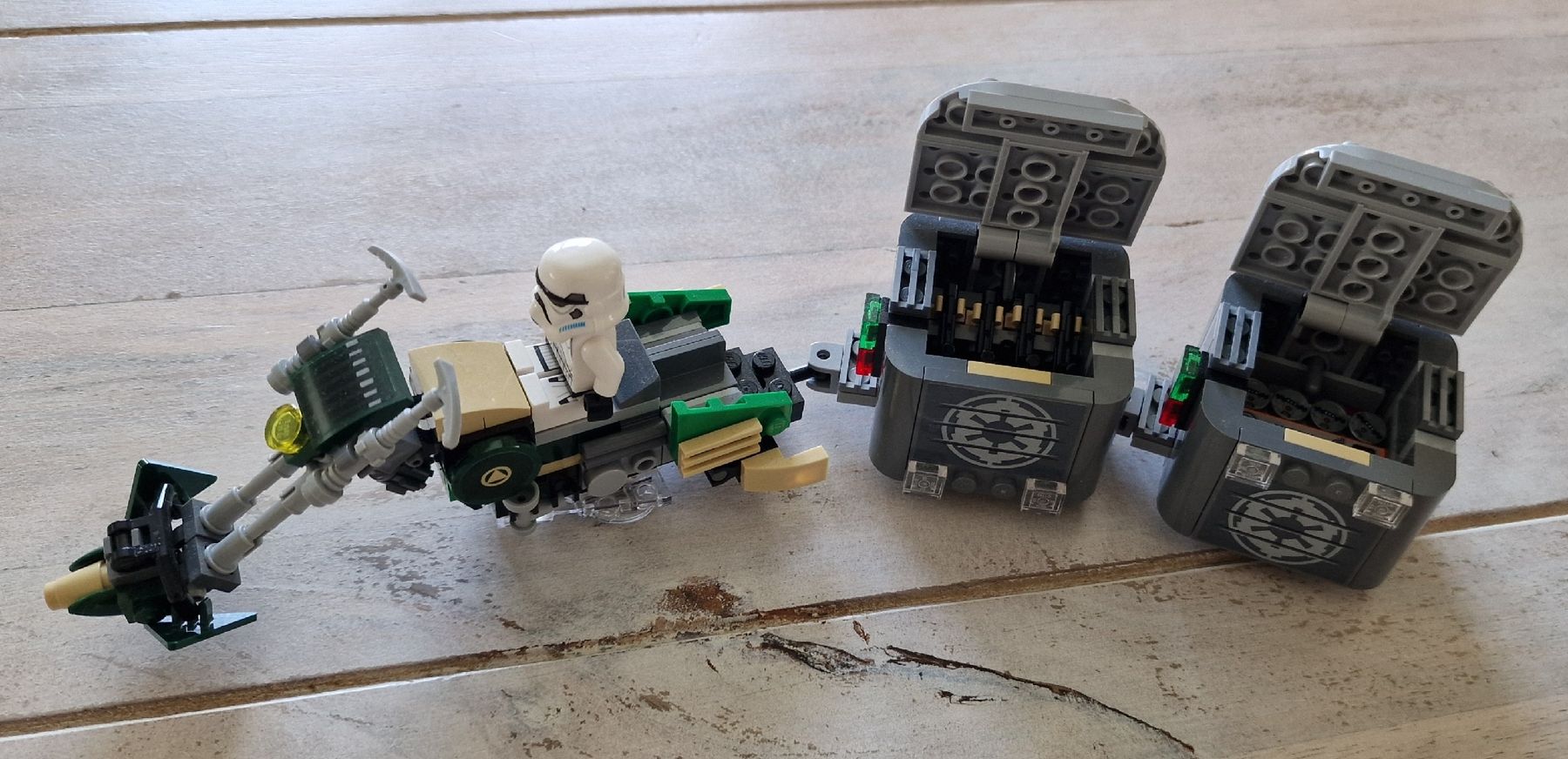Lego Giocattoli: Lego Star Wars Speeder Bike – Usato da Suhr venduto da Sbume 1