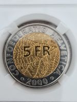 5 Franken 2000 Gedenkmünze Schweizer Franken