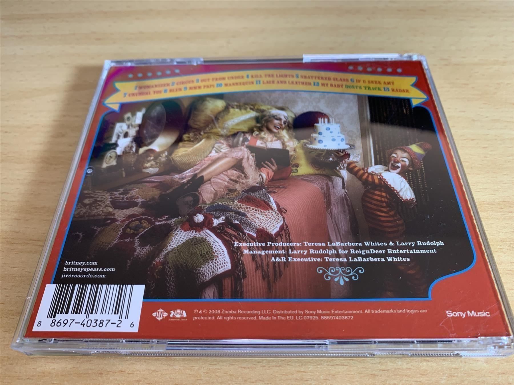 CD: Britney Spears – Circus – Usato da Rikon im Tösstal venduto da Alpenmutz 1