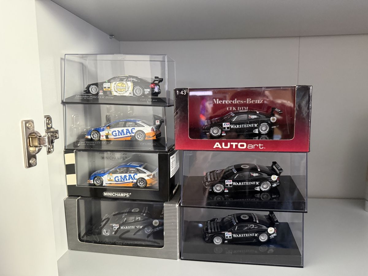 Modellini d'auto: DTM Modellautos 1:43, Marcel Fässler, Mercedes, Opel – Nuovo (secondo la descrizione) da Schwyz venduto da Aasterix 2