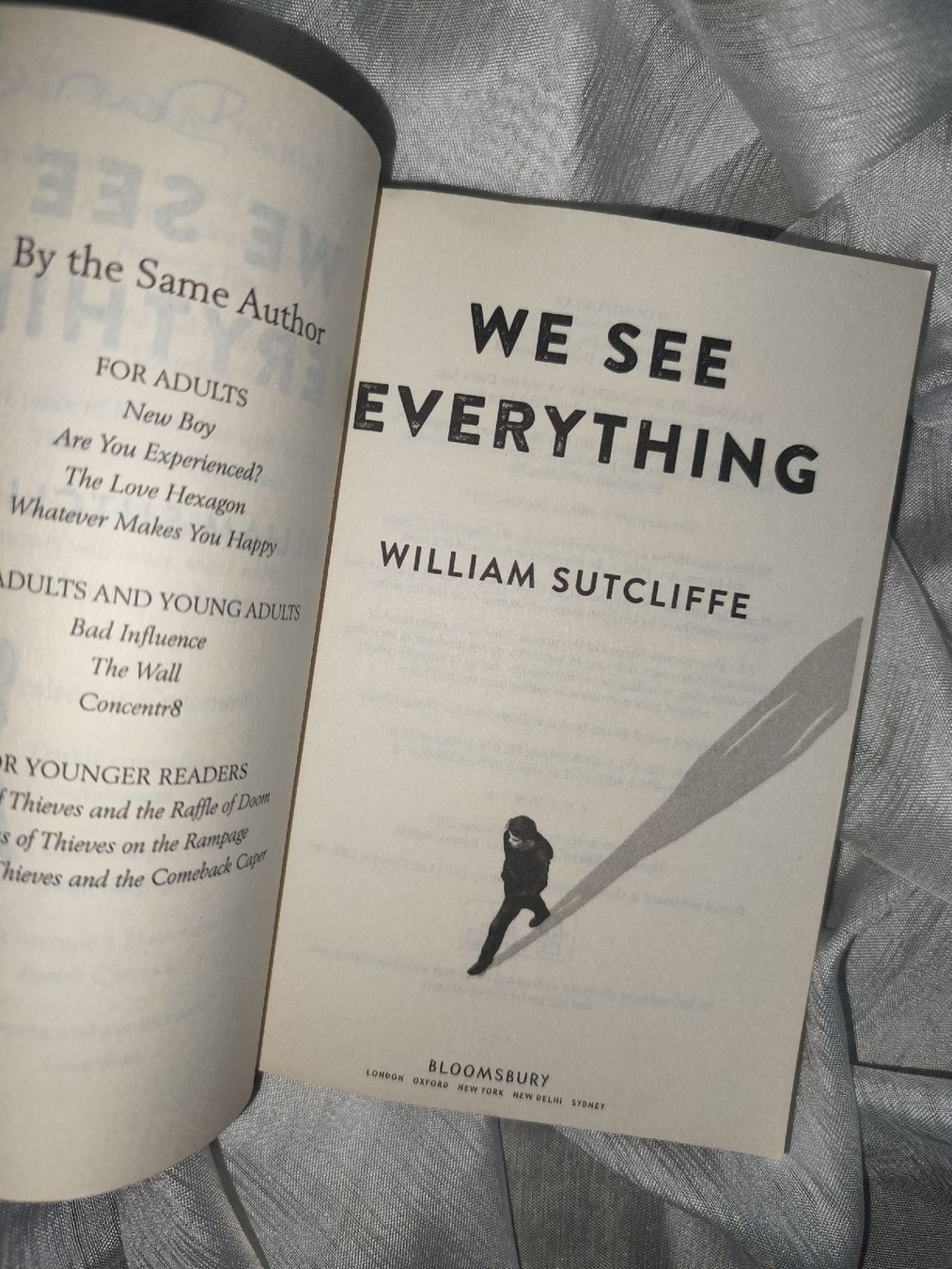Bücher: We See Everything by William Sutcliffe, Paperback Book – Gebraucht aus Mägenwil von VintageGirly 6