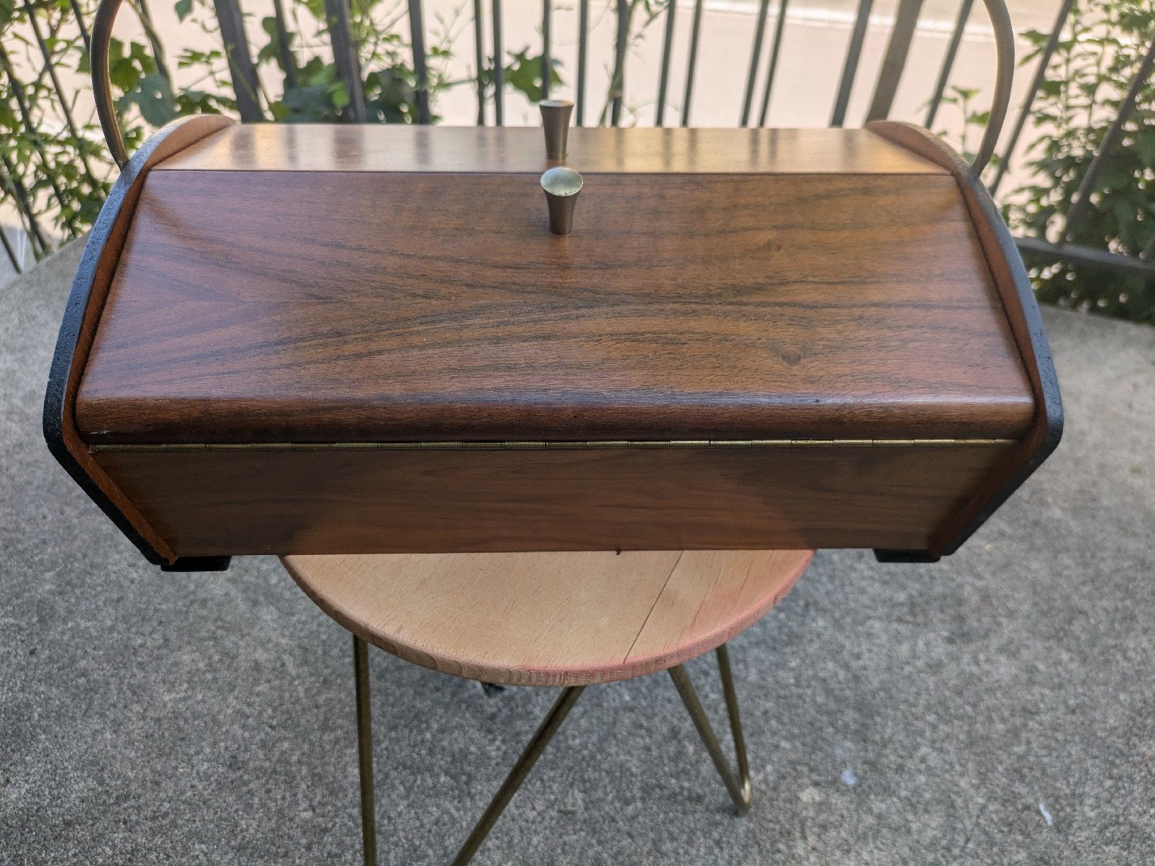 Sonstiges zum Basteln & Handarbeiten: Vintage Nähkästchen Midcentury Design – Gebraucht aus Ermatingen von trendyquitaeten 1