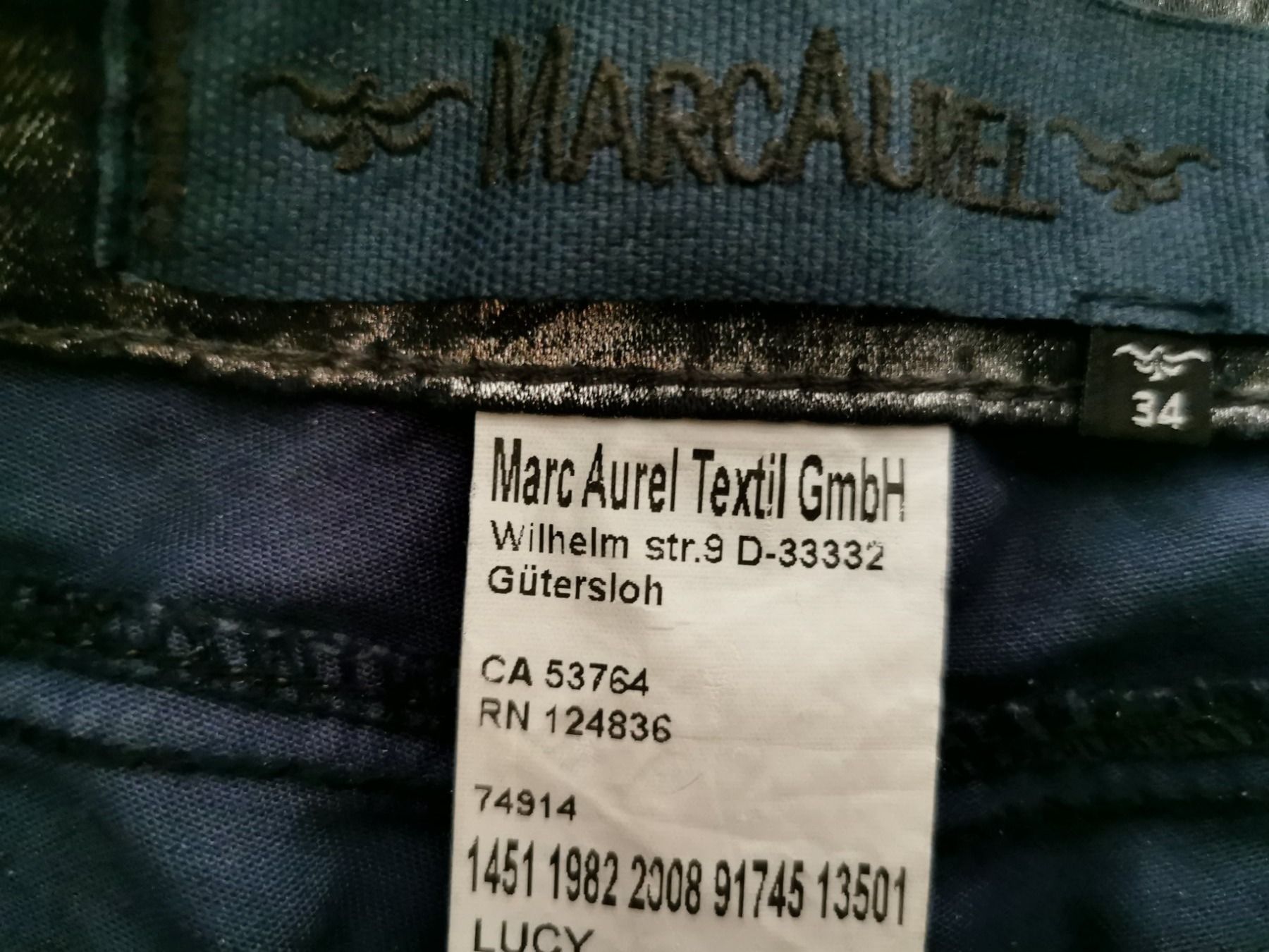 Pantaloni: Grau/Silber Hose  wie neu – Usato da Steinhausen venduto da BertiMar 3
