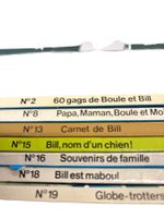 Comic - 7 Bücher - Boule et Bill -  verschiedene Jahrgänge
