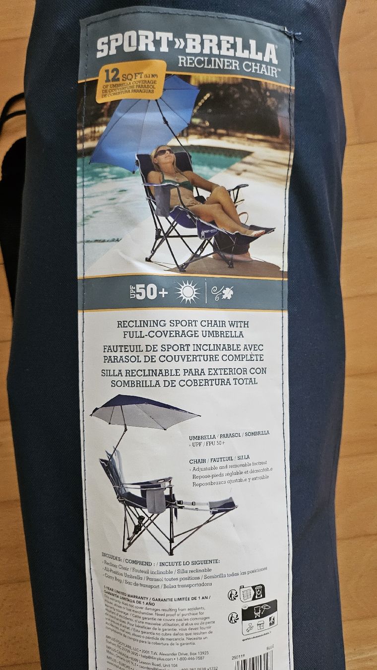 Chaises: Campingstuhl / Liegestuhl – Neuf avec emballage d'origine à Baar par Baydiwaydi 3