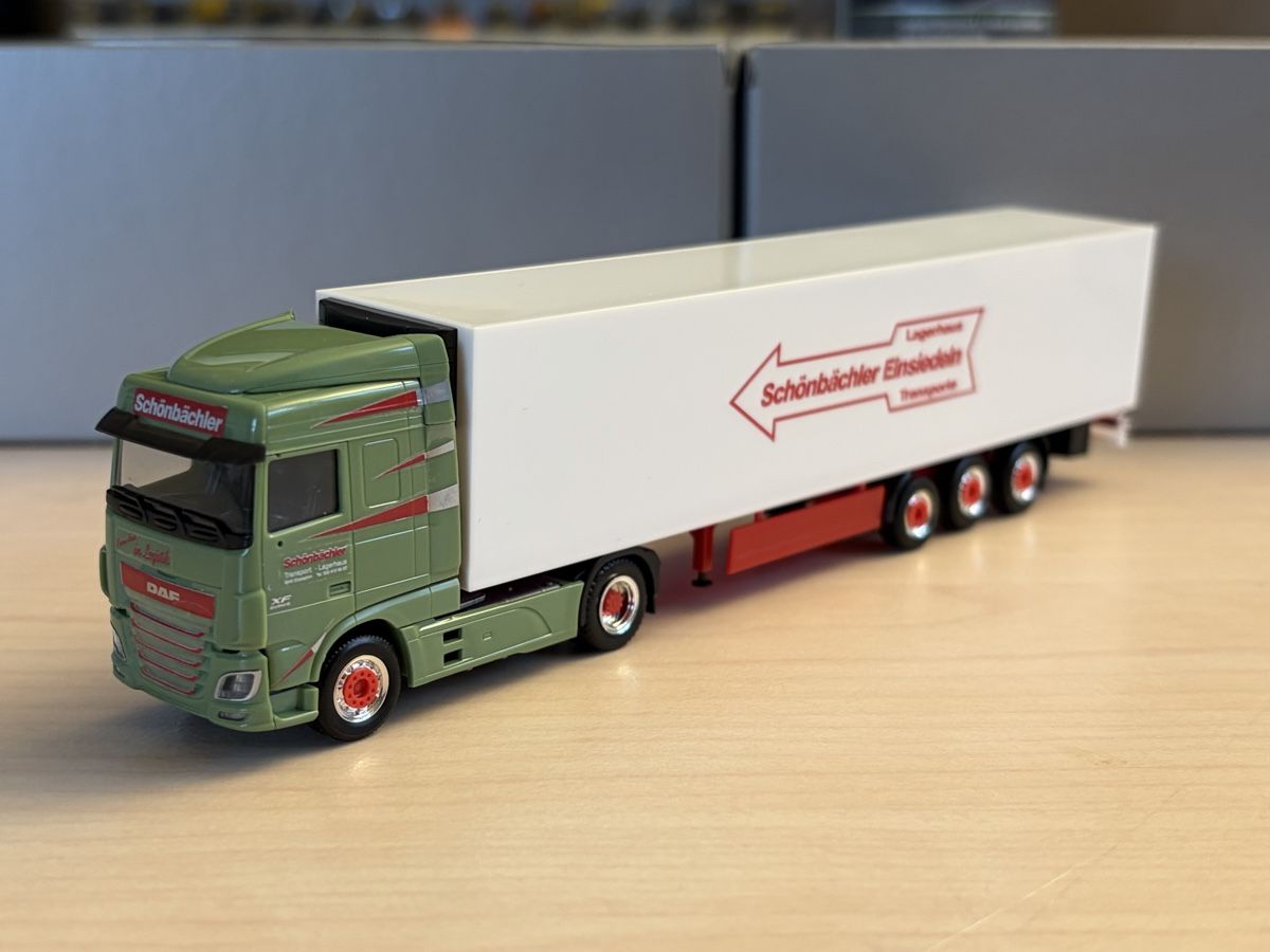 Herpa Voitures modèles: DAF XF 106 SC Schönbächler SZ – Neuf (Voir description) à Felben-Wellhausen par Mobil01
