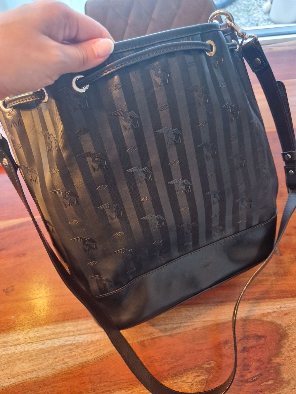 Maison Mollerus Borse da donna: Mollerus Beutel Schwarz – Usato da Cham venduto da YvonneSecondHand 3