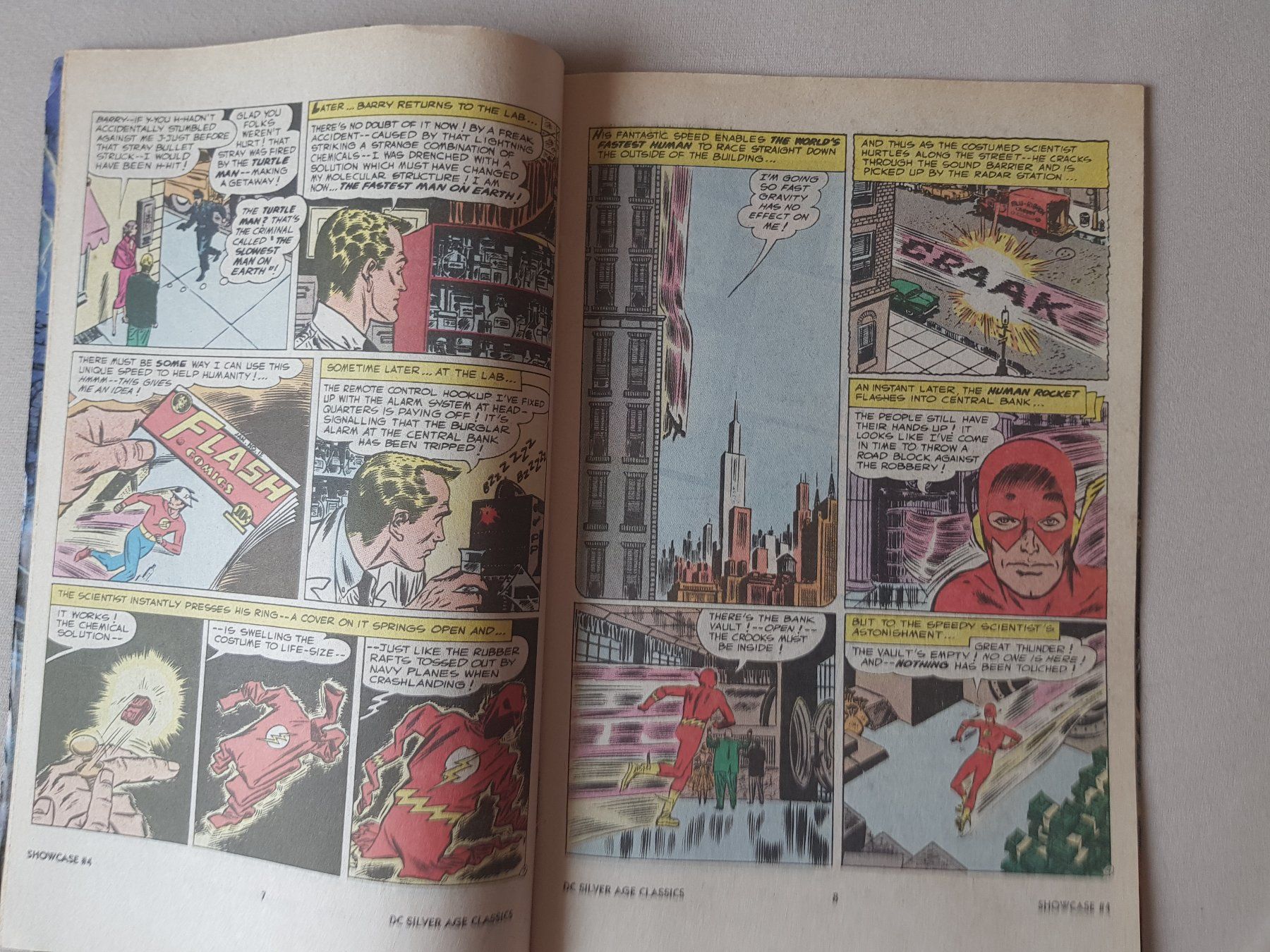 Comics: Silver Age Edition: Showcase #04 - The Flash - DC ENGL. – Gebraucht aus thun von lucky_manxy 1