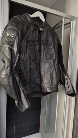 Veste moto cuir IXS homme EU 58