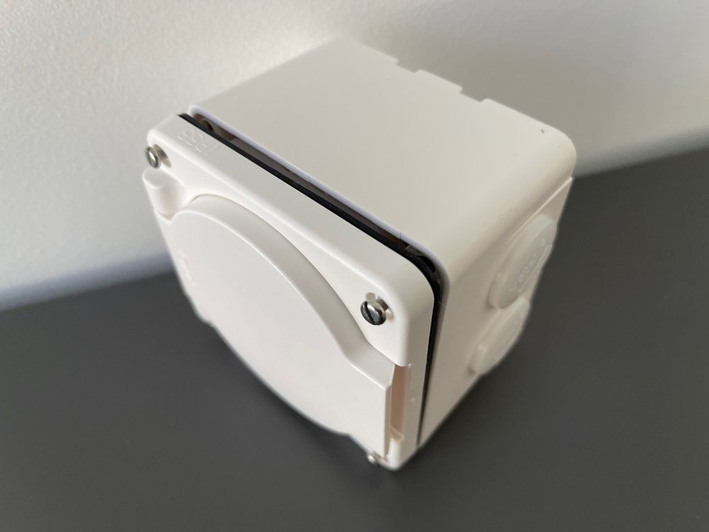 FELLER NAP Steckdose NEVO 3xT13 weiss, 87303NAPQ61, NEU (Neu und ...