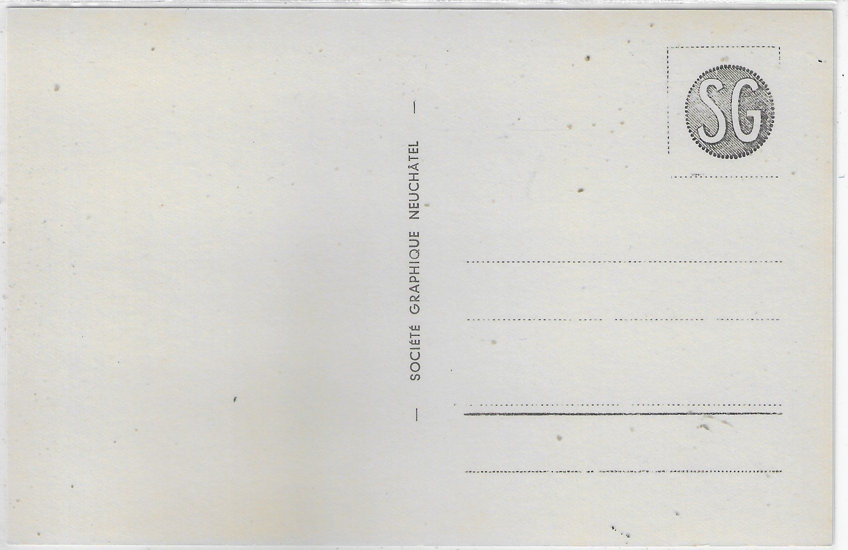 Cartoline postali: Broc - Hotel de ville - Classic Car – Usato da Ettingen venduto da Kartenplanet 1