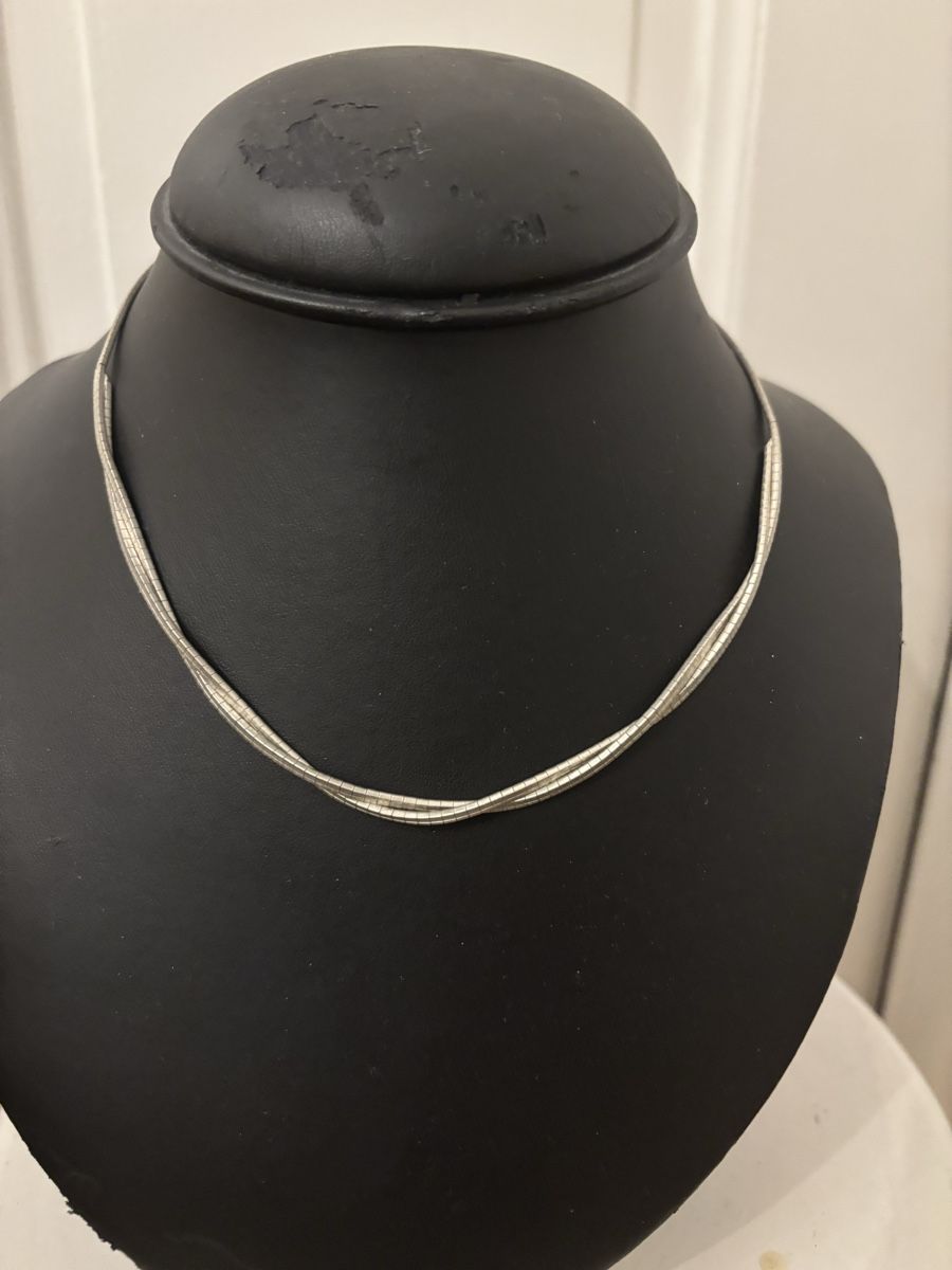 Catenine: Joli collier en argent 925 Italie – Usato da Genève venduto da ati_tj8f 3