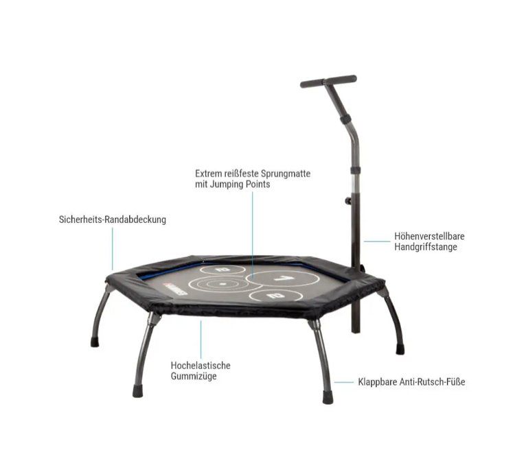 Trampolini: Fitness-Trampolin – Usato da Fehraltorf venduto da Jabarus 5