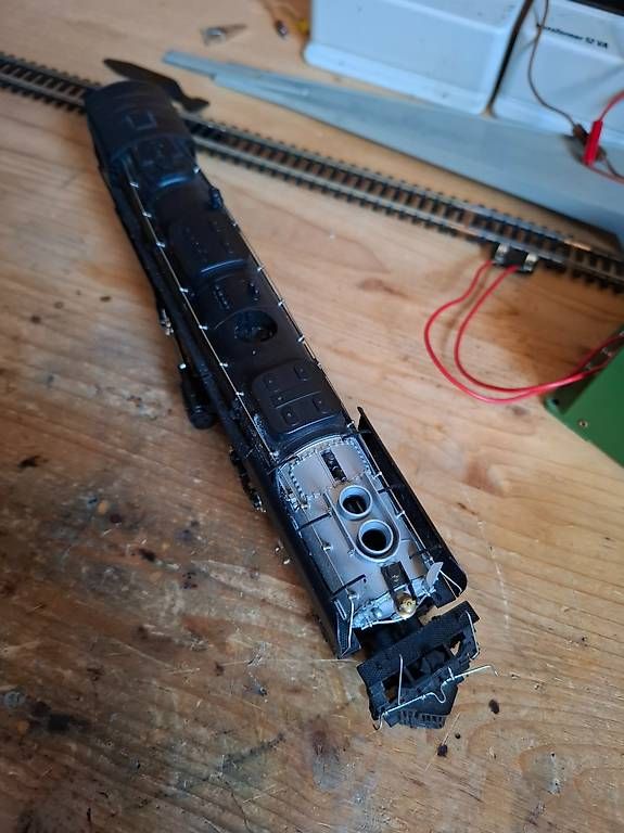 Modelleisenbahnen: Rivarossi Big Boy H0  Gleichstrom, geprüft – Gebraucht aus Basel von Lucit 2