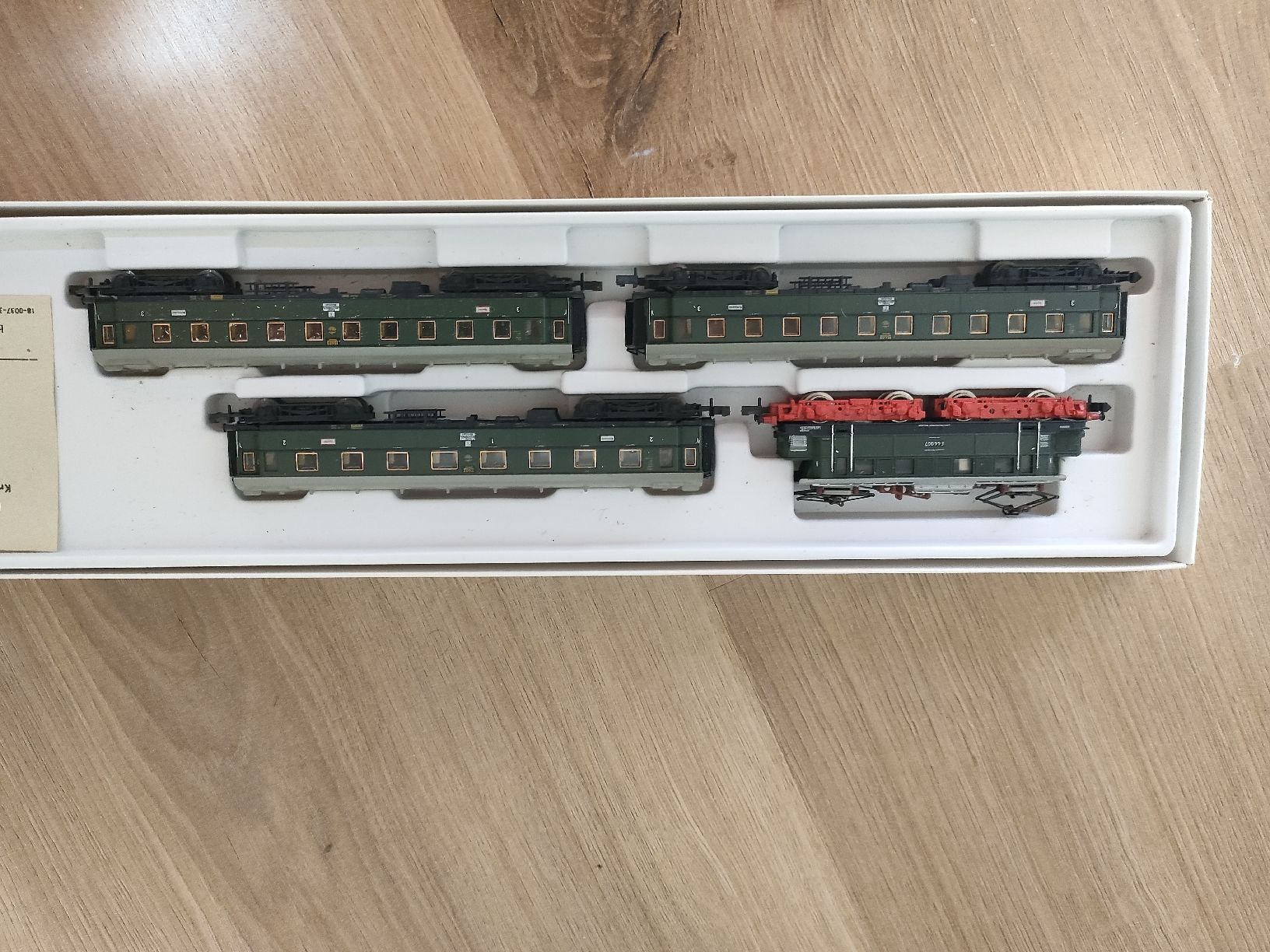 Trix Modellini di ferrovie: Coffret voyageur Minitrix avec Br 44 – Usato da Bevaix venduto da Davel01 1
