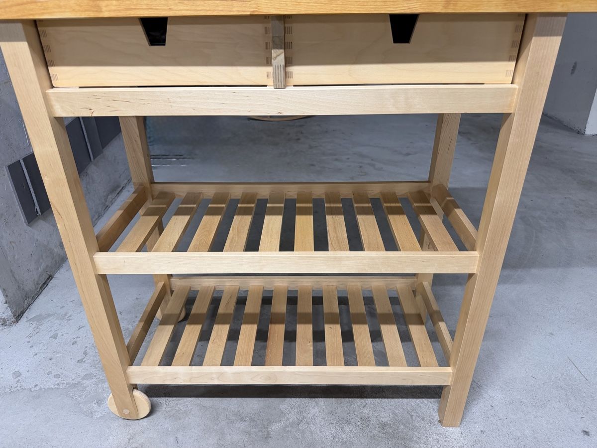 Ikea Banconi: Förhöja Servierwagen Birke 100x43 – Usato da Oberhofen TG venduto da Solano84 1