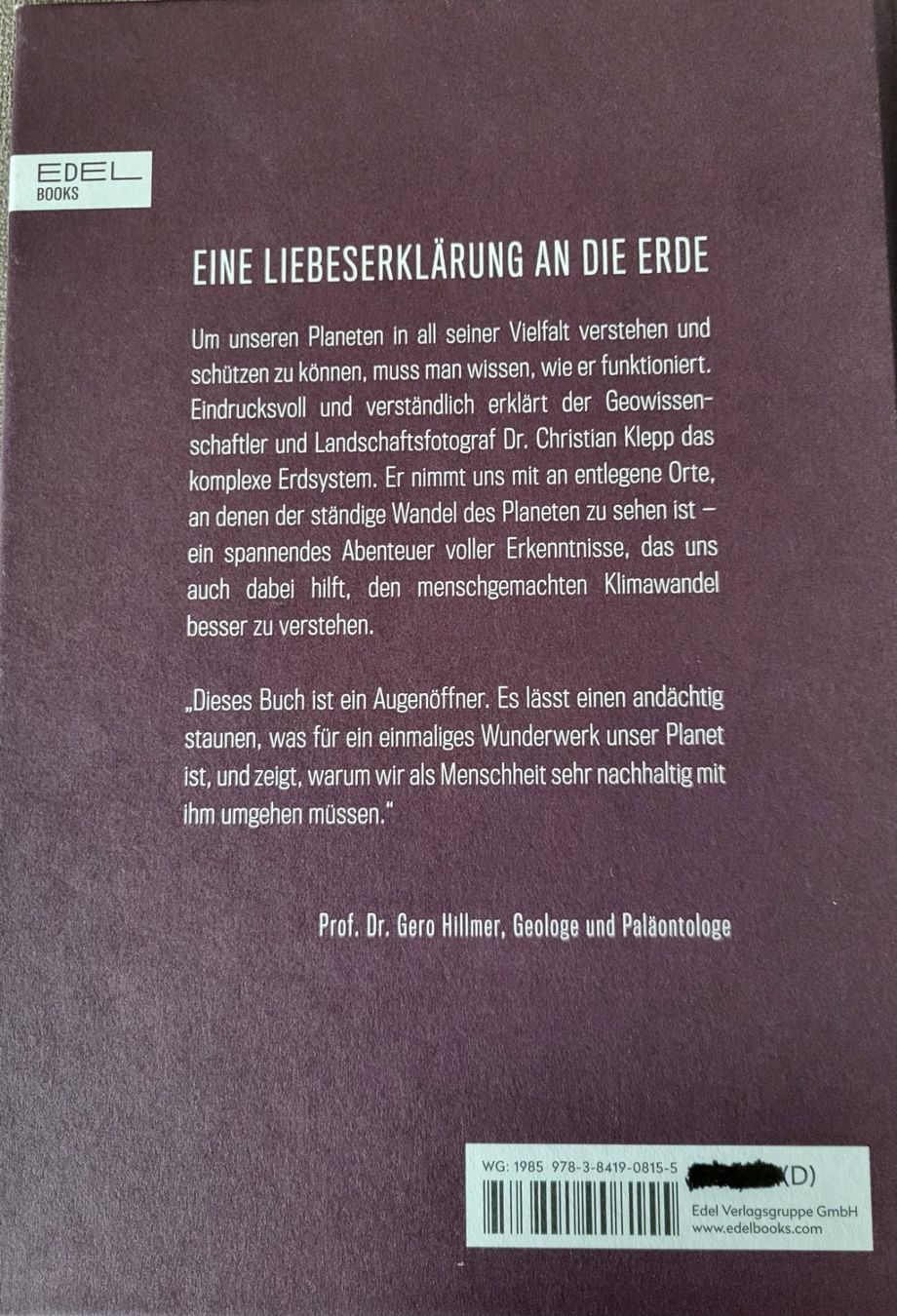 Bücher: Wunderwerk Erde – Neu (gemäss Beschreibung) aus Thun von Reb80 1