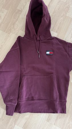 Tommy Jeans Hoodie, Bordeauxrot, Grösse S