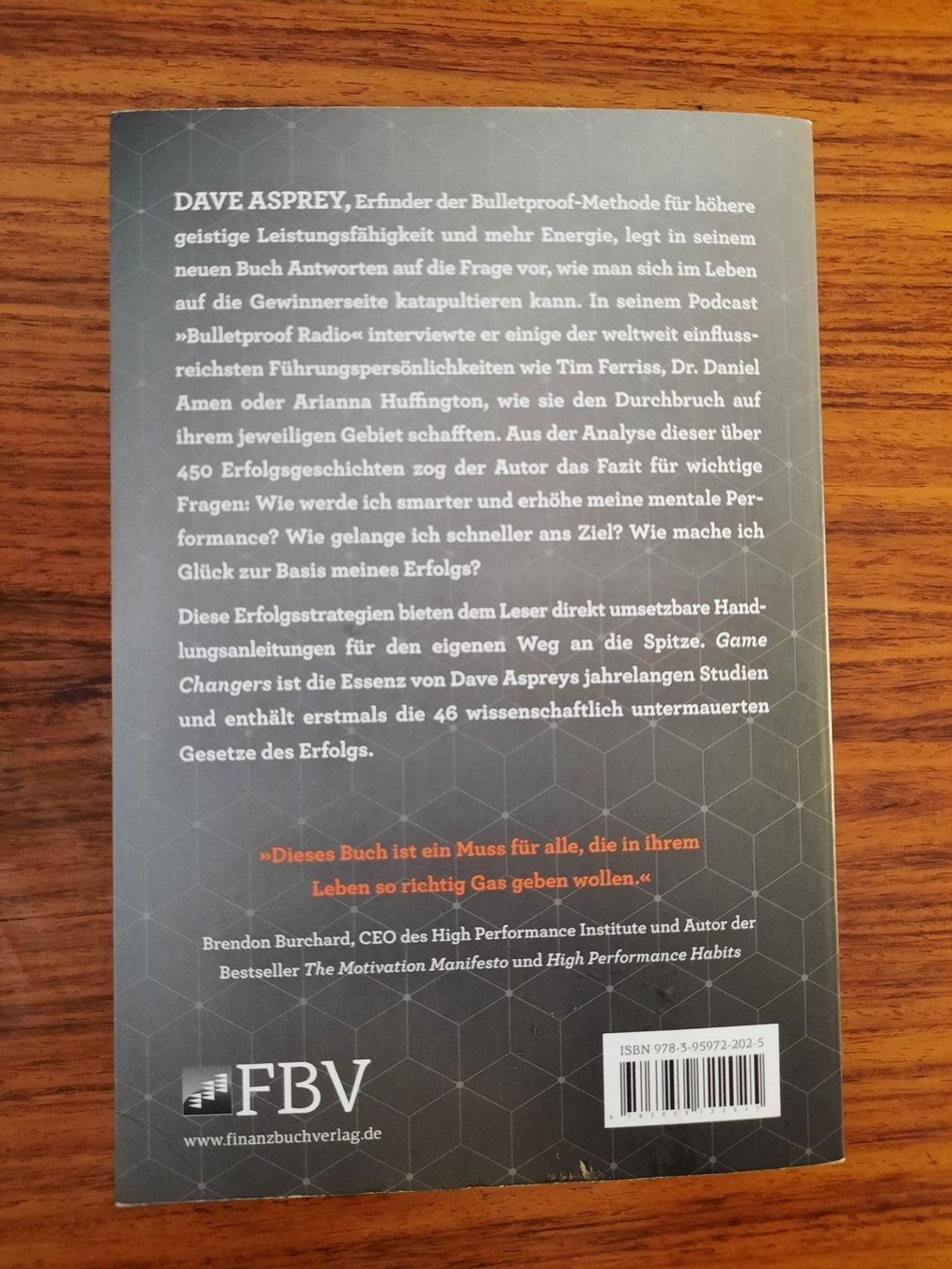 Libri: Game Changer von Dave Asprey – Nuovo (secondo la descrizione) da Wettingen venduto da Beo 2
