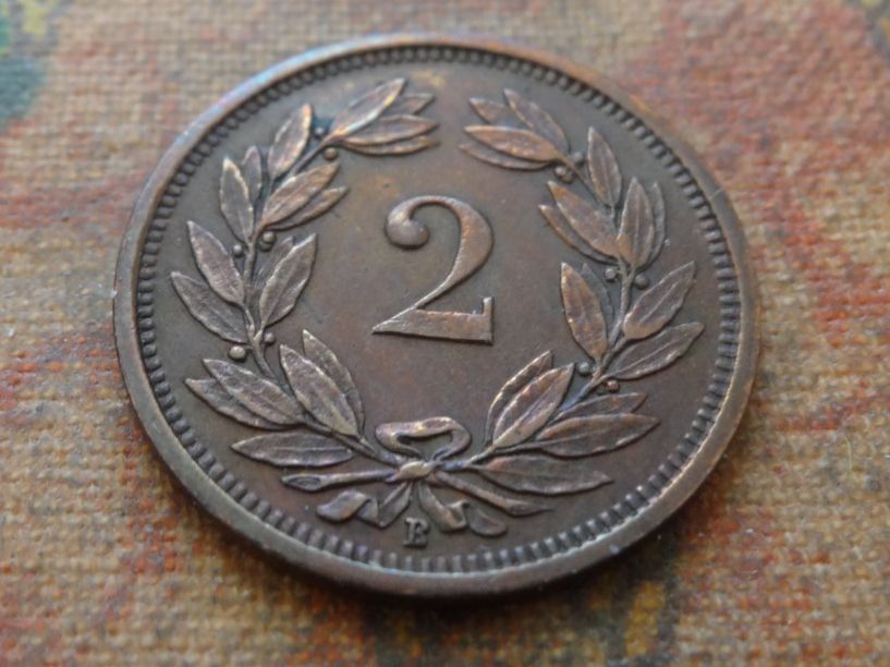 Tutti le monete: 2 Rp. 1928  (A) – Usato da Romanel-sur-Lausanne venduto da Swift13 1