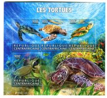 Block "Schildkröten". Zentralafrikanische Republik
