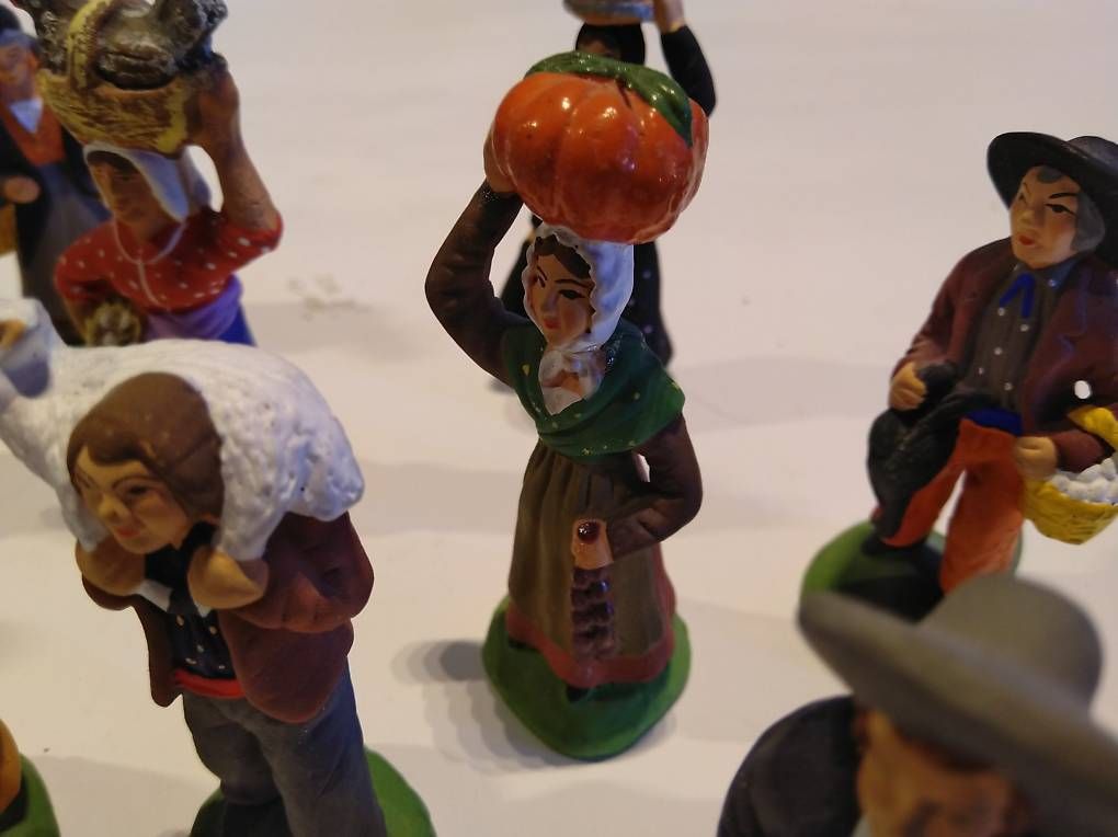 Figuren: Santons de Provence Bauernmarkt Marché – Neu (gemäss Beschreibung) aus Zürich von shm_cw59 1