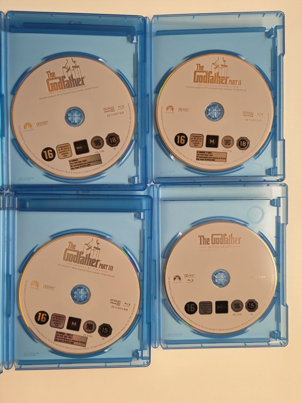Tutti i DVDs: Der Pate Trilogie - The Coppola Restoration – Usato da Liestal venduto da Kratzilla 6