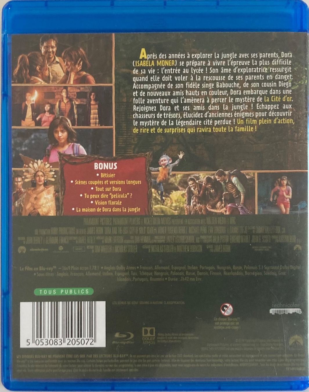 Tutti i DVDs: DORA ET LA CITÉ PERDUE – Usato da Poliez-Pittet venduto da Newtown-Records 1